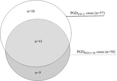 Prolonged grief disorder in ICD-11 and DSM-5-TR: differences in prevalence and diagnostic criteria